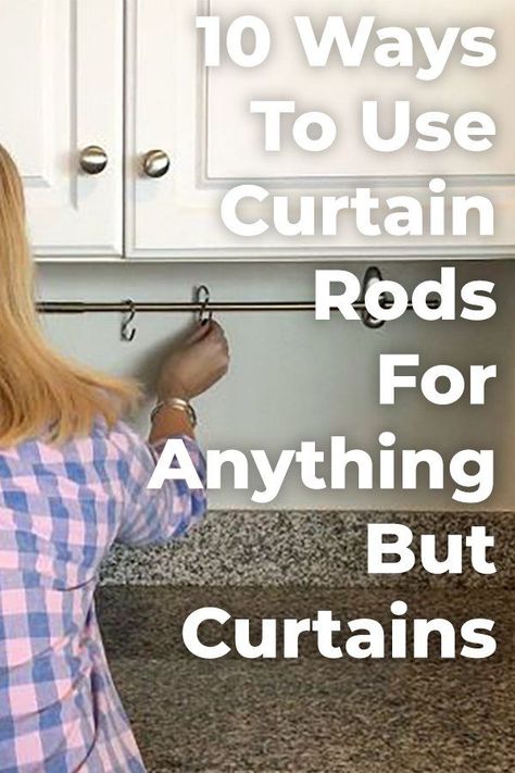 Curtain rods are a great way to decorate without the hastle! #diy #diyhomedecor #inspirational Trendy Shower Curtain, Diy Hanging Shelves, Decorative Hand Towels, Wine Bottle Diy Crafts, Wine Bottle Diy, Mason Jar Lighting, Diy Tips, Mason Jar Diy, Hanging Curtains