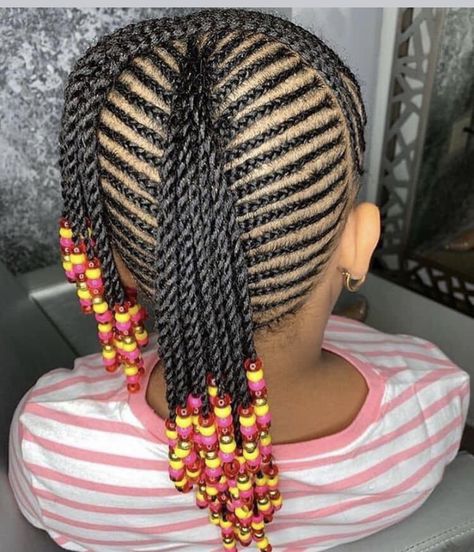 Toddler Braided Hairstyles, Lil Girl Hairstyles, Kid Braid Styles, African Hair Braiding Styles, Natural Hairstyles For Kids, Girls Natural Hairstyles, Kids' Braids, School Hairstyles