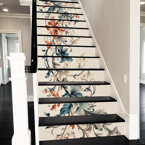 Hallway stairs decorating