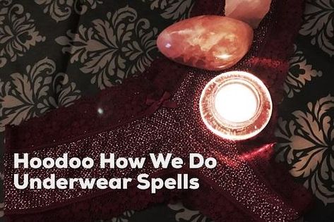 Underwear spells … yes, you read that right, this post is about spells using underwear and other items of clothing. In lots of ways Hoodoo and Conjure workings are about resourcefulness, and making magick with the items you have at hand. Voodoo Witch, Read People, Hoodoo Spells, Easy Spells, Florida Water, Social Change, Fall Diy, Love Spells, Human Experience