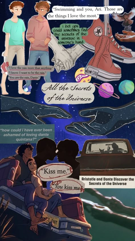 Aristotle and Dante discover the secrets of the universe Aristoteles And Dante Fan Art, Aristotle And Dante Discover The Secrets, Aristotle And Dante Aesthetic, Aristotle And Dante Fanart, English Portfolio, Dante And Aristotle, Aristotle And Dante, October Vibes, Bookshelf Ideas