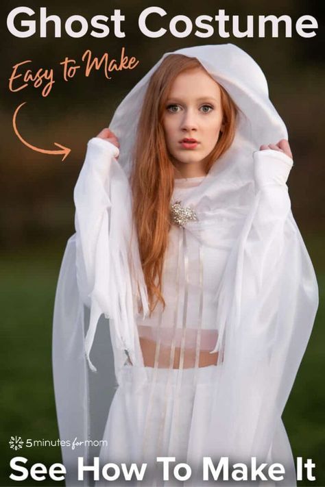 Ghost Costume Ideas For Women, Womens Ghost Costume Diy, Woman Ghost Costume, Ghost Costumes Women, Cute Ghost Costume For Women, Ghost Costume Women Diy, Diy Adult Ghost Costume, Diy Ghost Costume For Women, Adult Ghost Costume Woman