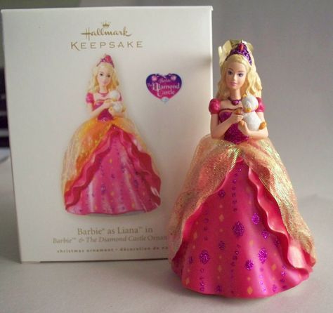 Barbie Hallmark Ornaments, Disney Princess Ornaments, Barbie Ornaments, Barbie Christmas Ornaments, Barbie Christmas, Christmas Barbie, Hallmark Christmas Ornaments, Im A Barbie Girl, Barbie Fashionista