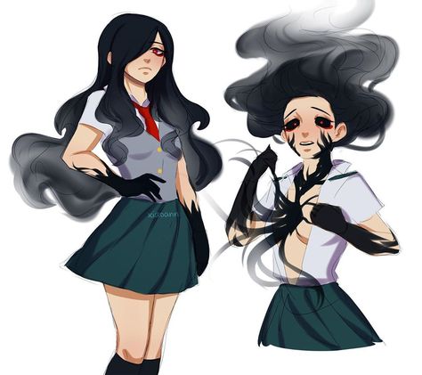 xiaoann pe Instagram: „A bnha OC I made up on the fly, she’s a 3rd year with a shadow quirk! Her power is concentrated in a diamond shaped void in her chest. She…” Oc Manga, Hero Costumes, My Hero Academia Memes, Superhero Design, Superhero Birthday, Superhero Party, Super Hero Costumes, Anime Oc, Female Character Design