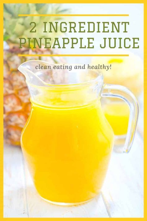 Enchanted Kitchen, Pineapple Juice Benefits, Pineapple Drink, Virgin Drinks, Detox Smoothies, Healthy Homemade Snacks, Friends Recipes, Pineapple Drinks, Homemade Juice