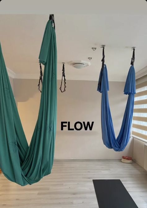 Aerial Yoga Hammock, Yoga Hammock, Aerial Hammock, Elevated Bed, Makeover Bedroom, Aerial Yoga, Pilates Studio, Gumball Machine, Room Makeover Bedroom