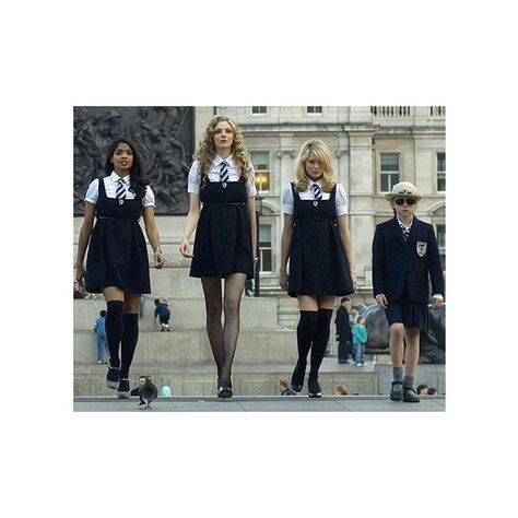 Posh Totty St Trinians, British Icons, St Trinians, Posh Totty, Jumper Dress, Gossip Girl, Jumper, Outfit Ideas, Stockings