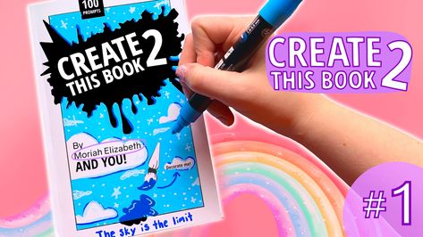 Create this book 2 by moriah elizabeth episode one. Design the front cover and a page spread with me! Create This Book Cover Ideas Moriah Elizabeth, Create This Book Cover Ideas, Create This Book Moriah Elizabeth, Moriah Elizabeth, Create This Book, Cover Ideas, Birthday List, Birthday Wishlist, Book Ideas