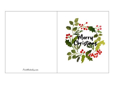 Christmas Cards To Print Free Printables, Free Printable Christmas Thank You Cards, Christmas Card Inserts Printable, Christmas Card Templates Free Printable, Free Christmas Card Printables, Christmas Cards Free Printable, Free Printable Holiday Cards, Xmas Cards Diy, Christmas Cards Wording