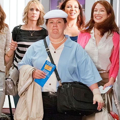 Melissa Mccarthy Bridesmaids Costume, Melissa Mccarthy Outfits, Melissa Mccarthy Bridesmaids, White Culottes, Mc Carthy, Oscar Award, Outfit Png, Melissa Mccarthy, Bridesmaid Outfit