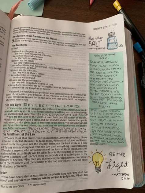 Matthew 3:13-17, Matthew 5:12, Matthew 13 Bible Journaling, Matthew 5:13-16, Matthew 4 Bible Journaling, Matthew Bible Notes, Book Of Matthew Bible Journaling, Matthew 5 Bible Journaling, Matthew Bible Study Notes