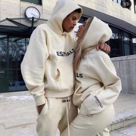 Hair empire👩‍🦳👩‍🦰���👱‍♀️ wholesale n retail Nike Matching Set Outfit, Matching Hoodies For Couples, Hoodie Outfit Men, Essentials Hoodie, Couple Fits, Tracksuit Outfit, Matching Hoodies, Pajama Outfits, Matching Sets Outfit