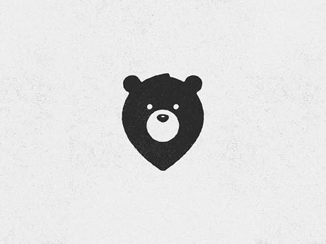 Bear by Rick Calzi on Dribbble Character Icon, Retro Character, Texture Print, Bear Logo, Logo Illustration, Saint Charles, Bear Design, San Rafael, Silver Spring