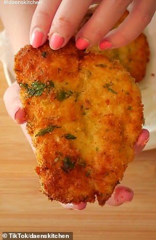 Crispy Crumbed Chicken, Chicken Crumbed Recipes, Chicken Chausser Recipe, Secret Family Recipes, Crumbed Chicken Recipes, Crumb Chicken Recipes, Chicken Christopher Recipe, Crusty Chicken, Crumbed Chicken