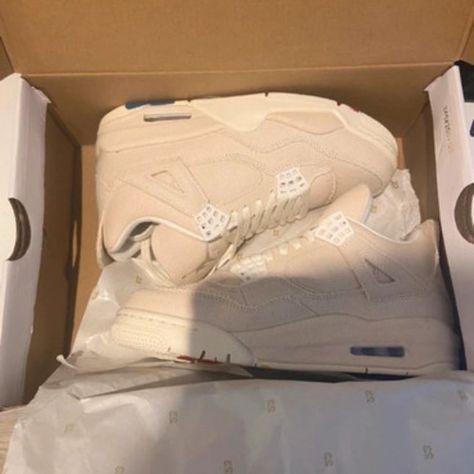 Air Jordan 4 Blank Canvas Jordan 4 Canvas, Womens Jordans, Air Jordan 4 Retro, Air Jordan 4, Blank Canvas, White Style, Jordan Shoes, Shoe Box, Nike Air Jordan