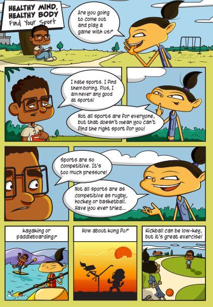 Developing students comprehension skills Comic Strip Ideas Student, Comic Strip Ideas, Importance Of Physical Activity, Healthy Body Healthy Mind, Comics Strip, Army Drawing, Effective Teaching Strategies, Create A Comic, Comic Book Drawing