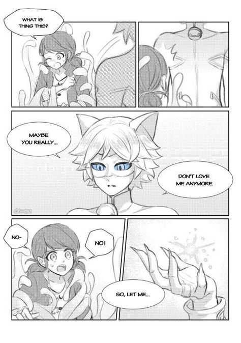 Mlb Chat Blanc X Marinette, Cat Blanc X Marinette, Mariblanc Comic, Marinette X Cat Blanc, Marinette X Chat Blank, Cat Blanc Comic, Marinette Harem, Miraculous Ladybug Chat Blanc, Cat Blanc X Marinette Comic