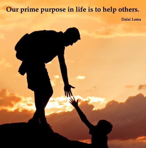 Let's lend each other a helping hand. Purpose In Life, This Is Your Life, We Are The World, Help Others, Helping Hands, Cool Ideas, Dalai Lama, Change Quotes, Random Acts Of Kindness