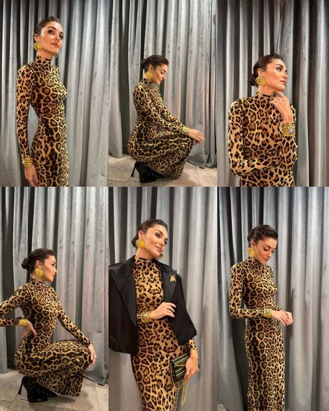 Leopard Print Dress Classy, Bubu Dresses, Cheetah Print Outfits, Leopard Party, Brown Sequin Dresses, Conversation Questions, Glamour Outfit, Trendy Christmas Outfits, Cheetah Print Dress