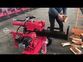 Saw Mill Diy, Hydraulic Log Splitter, Log Splitters, Wood Splitter, Log Splitter, Heavy Construction Equipment, Positive Thought, Wood Logs, Construction Equipment