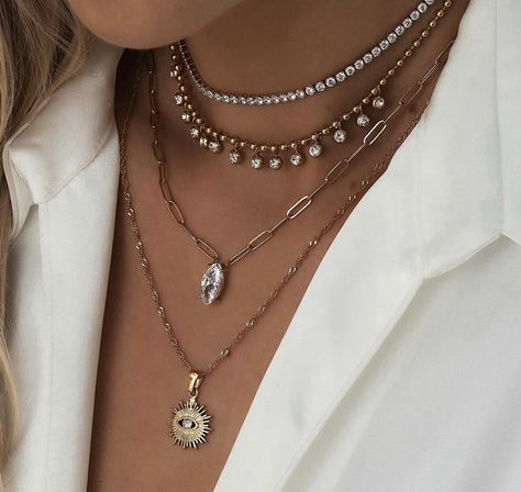 Gold Silver Jewelry, Evil Eye Design, Waterproof Jewelry, Eye Design, Women Outfits, Nature Bracelets, Steel Jewelry, Stainless Steel Jewelry, Earring Necklace