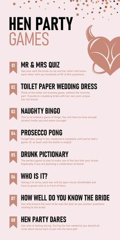 Pyjama Party Hens Night, Sten Do Games, Hens Party Drinks, Fun Hens Party Ideas, Stag And Hen Party, Fun Hen Party Ideas, Hendo Ideas Bridal Parties, Hen Party Games Classy, Hen Do Games Party Ideas