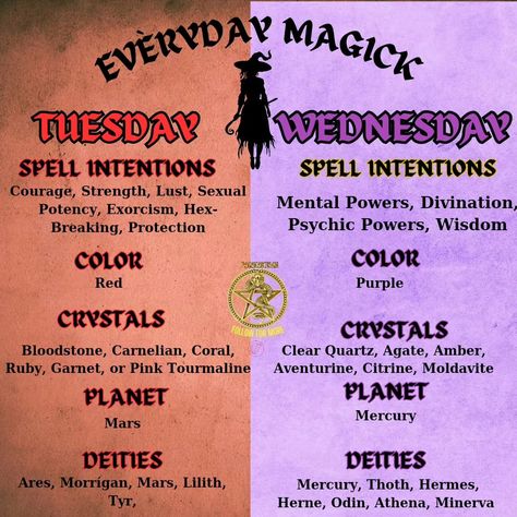 Magickal practices everyday of the week #WitchyVibes #Witchcraft #Magic #WitchCommunity #Pagan #Paganartisan #witchesofinstagram 30 Days Of Witchcraft, Daily Pagan Practice, Practical Witchcraft, Daily Witchcraft, Witchcraft Practice, Simple Spells, Witchcraft Tips, Tarot Business, Witchcraft Magic