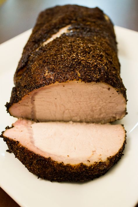 Chopped Challenge, Smoked Pork Loin, Pork Loin Roast Recipes, Paleo Pork, Pork Rub, Chipotle Chili, Pork Loin Roast, Dinner Guests, Recipe Blog