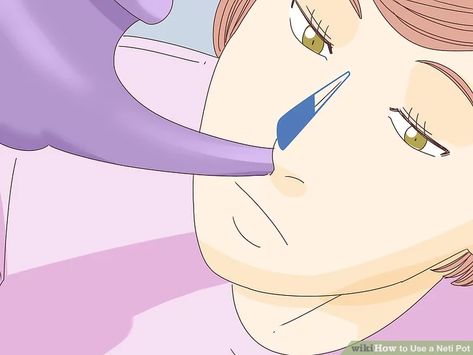 How to Use a Neti Pot: 15 Steps (with Pictures) - wikiHow How To Use A Neti Pot, Netty Pot How To Use A, Diy Nettie Pot, Netty Pot, Netti Pot, Remedy For Sinus Congestion, Safety Gadgets, Home Remedies For Sinus, Sinus Health