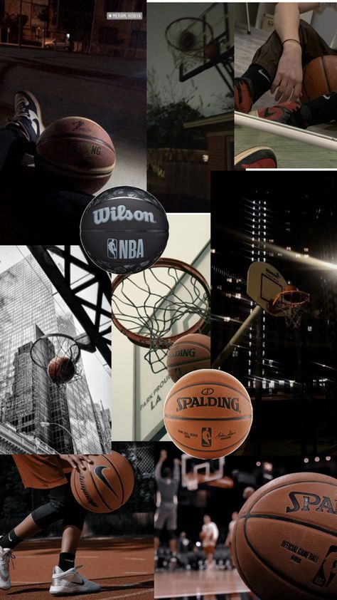 Basketball Collage Wallpaper, Photo Basketball, Basketball Collage, Basketball Picture Ideas, Sports Collage, Cool Basketball Wallpapers, Basketball Theme, Basketball Photos, Usa Basketball