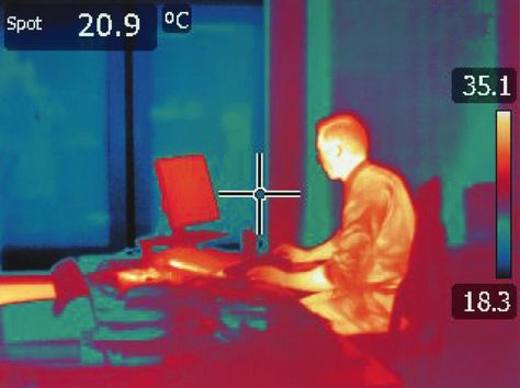 Temperature Painting, Thermal Camera, Thermal Imaging Camera, Thermal Imaging, Video Cameras, Hvac System, University Of Michigan, Tandem, Heating Systems