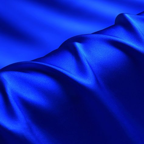 Blue Aesthetic Dark, Light Blue Aesthetic, Silk Satin Fabric, Wedding Fabric, Royal Blue Color, Satin Shirt, Silk Charmeuse, Stretch Satin, Neon Blue