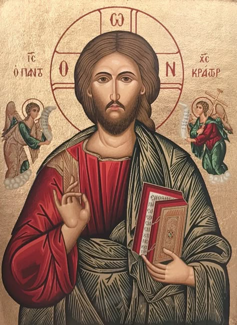 Jesus Christ Orthodox Icons, Jesus Orthodox Icons, Orthodox Icons Russian, Jesus Iconography, Theotokos Icon, Orthodox Jesus, Catholic Iconography, Catholic Icons, Christ Pantocrator