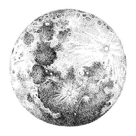 Moon Cycle Drawing, Planet Sketch, Drawing Tattoo Ideas, Cycle Drawing, Mercury Planet, Planet Vector, Tattoo Wolf, Tree Moon, Dotted Drawings