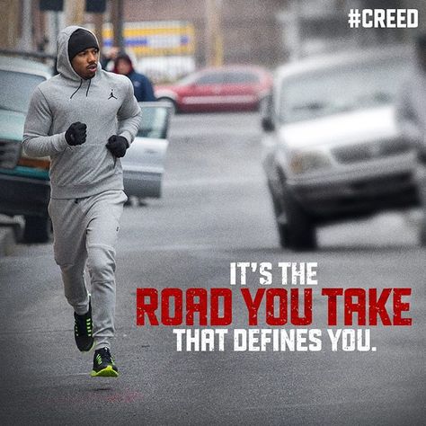 “It’s not the streets you’re from… #CREED” Michael B Jordan Quotes, Creed Motivation, Michael B Jordan Creed, Motivation Wallpaper Iphone, Rocky Quotes, Creed Quotes, Tough Quotes, Rocky Balboa Quotes, Rocky Film