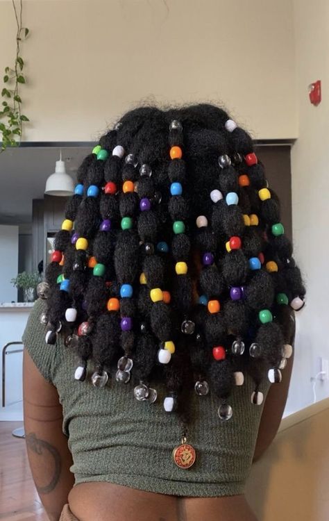 Afro Puffs Hairstyles, Poodle Puffs Natural Hair, Poodle Puffs Hairstyle, Puff Braids, Cabello Afro Natural, Hair Puff, Black Hair Styles, Girl Braided Hairstyles, Hair References