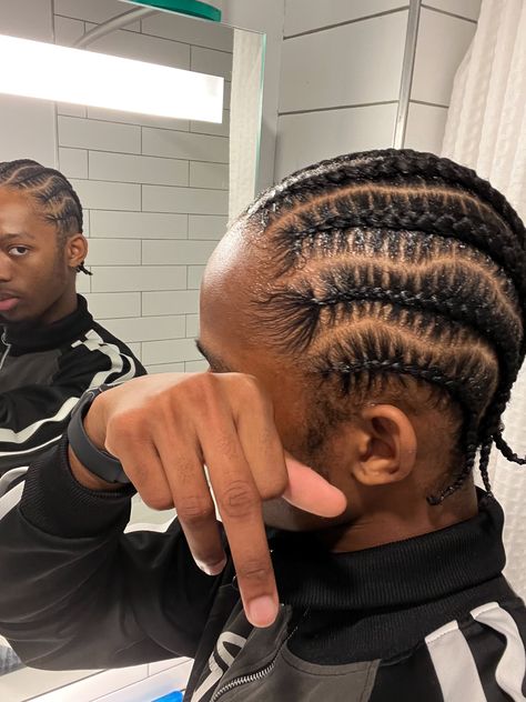 Two Stitch Braids Men, Stitch Braids Male, Cornwors Braids Men, 5 Stitch Braids Men, Stitch Braids Men Short Hair, Cornrow Men Hairstyles, Taper Cornrows, Cornrows Hairstyles Men, Stitch Cornrows Men