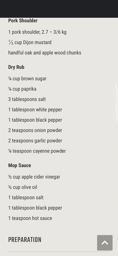 Brushed with Dijon mustard, rubbed with barbecue spices and cooked for 8 hours, this Smoked Pork Shoulder is tender and juicy. Mop sauce ... Learn more here. Bbq Mop Sauce Recipes, Mop Sauce For Chicken, Pork Shoulder Rub, Pulled Pork Sauce, Mop Sauce, Smoked Pork Shoulder, Pork Sauce, Pork Shoulder Recipes, Homemade Bbq Sauce Recipe