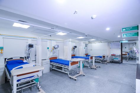 Emergency ward | Image source: gurgaonpilesclinic.com Ward Hospital, Hospital Ward, Food Habits, No Control, Concrete Architecture, At Last, Interior Inspo, Home Remedies, Loft Bed