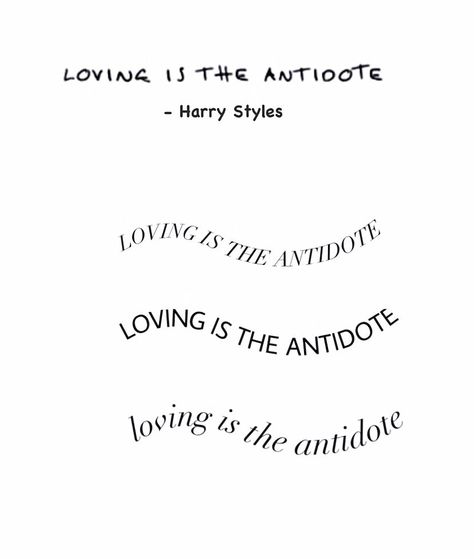 Harry Styles Golden Tattoo Ideas, Harry Styles Tattoos Golden, Loving Is The Antidote Tattoo, Harry Styles Inspired Tattoos Lyrics, Harry Styles Tattoos Lyrics, Hs1 Tattoo Ideas, Harry Styles Song Tattoos, Lyric Inspired Tattoos, Harry Styles Tattoo Inspiration