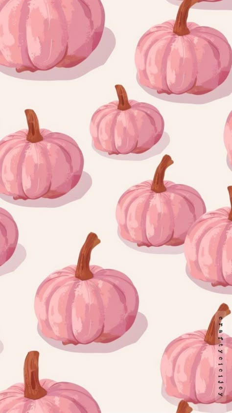 Autumn Pink Wallpaper, Pink Pumpkin Wallpaper, Pink Pumpkins Background, Pink Fall Backgrounds, Pink Autumn Wallpaper, October Backgrounds, Orange And Red Aesthetic, Pumpkin Aesthetic Wallpaper, Pink Autumn Aesthetic