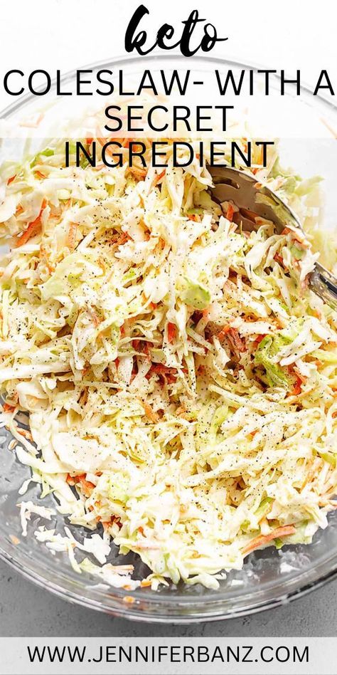 Keto Slaw Dressing, Keto Coleslaw Dressing Recipe, Easy Coslaw Dressing, Cold Slaw Dressing Recipes, Keto Slaw Coleslaw Recipes, Recipes With Coleslaw Mix Low Carb, Low Fat Coleslaw Recipe, Low Carb Coleslaw Dressing, Firecracker Coleslaw Recipe