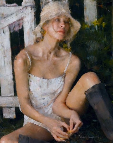 Greg Olsen, American Painting, Figurative Artists, Oil Portrait, Portrait Artist, Digital Portrait, Face Art, Figure Painting, Figurative Art