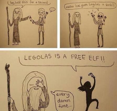 Legolas, Elf, Harry Potter, Funny