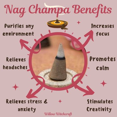 Incense In Witchcraft, Nag Champa Incense Meaning, Incense Reading, Witchy Ingredients, Incense Magic, Cleaning Energy, Crystal Journal, Smudging Prayer, Herbal Incense