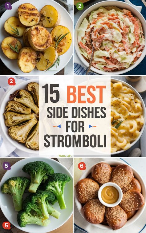 🤤🍕 Discover the perfect pairings for your Stromboli! #delicious #foodie Sides For Stromboli, Sides To Go With Stromboli, Savory Meatballs, Traditional Italian Dishes, Delicious Sides, Classic Italian Dishes, Best Side Dishes, Recipes Delicious, Healthy Sides