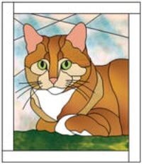 Mosaic Cats, Cat Quilt Patterns, Funniest Cat, Cat Stain, Cat Outline, Book Cases, Stained Glass Quilt, Stained Glass Patterns Free, Mosaic Animals