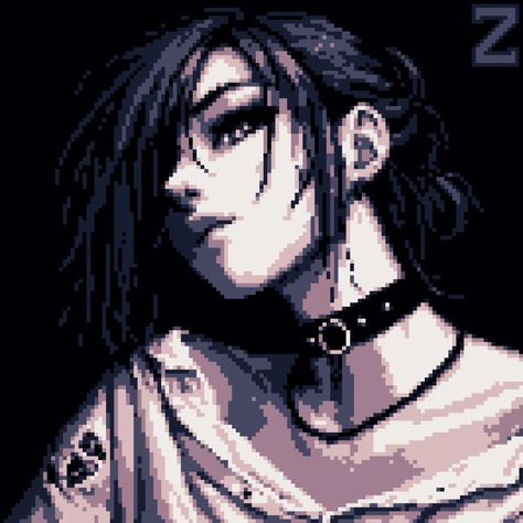 ⁰¹ #pixelart #pixel #art #girlart Pixel Art Character Portrait, Pixel Shading, Pixel Art Reference, Pixelated Portrait, Detailed Pixel Art, Pixel Art Pfp, Pixel Art Portrait, Pixel Portrait, Pixelated Art