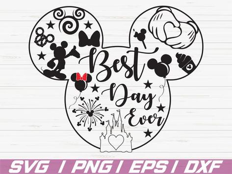 Best Day Ever SVG / Disney SVG / Cricut / Cut Files / Clipart / Silhouette / Disney Trip / Disney Shirt / Magic Kingdom Disney 2023 Svg Free, Disney Shirts For Magic Kingdom, Disney Best Day Ever Svg, Free Disney Svg Files For Cricut, Cricut Disney Shirt Ideas, Disney Svg Free Files Cricut, Disney Svg Free Files, Cheer Disney, Disney Cricut Projects