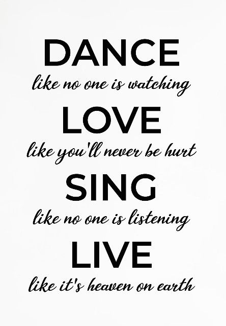 Dance As If No One Is Watching Quotes, Quotes About Singing, Singing Quotes, Dance Like No One Is Watching, Heaven On Earth, Music Is, Music Notes, Life Is, Tattoo Ideas